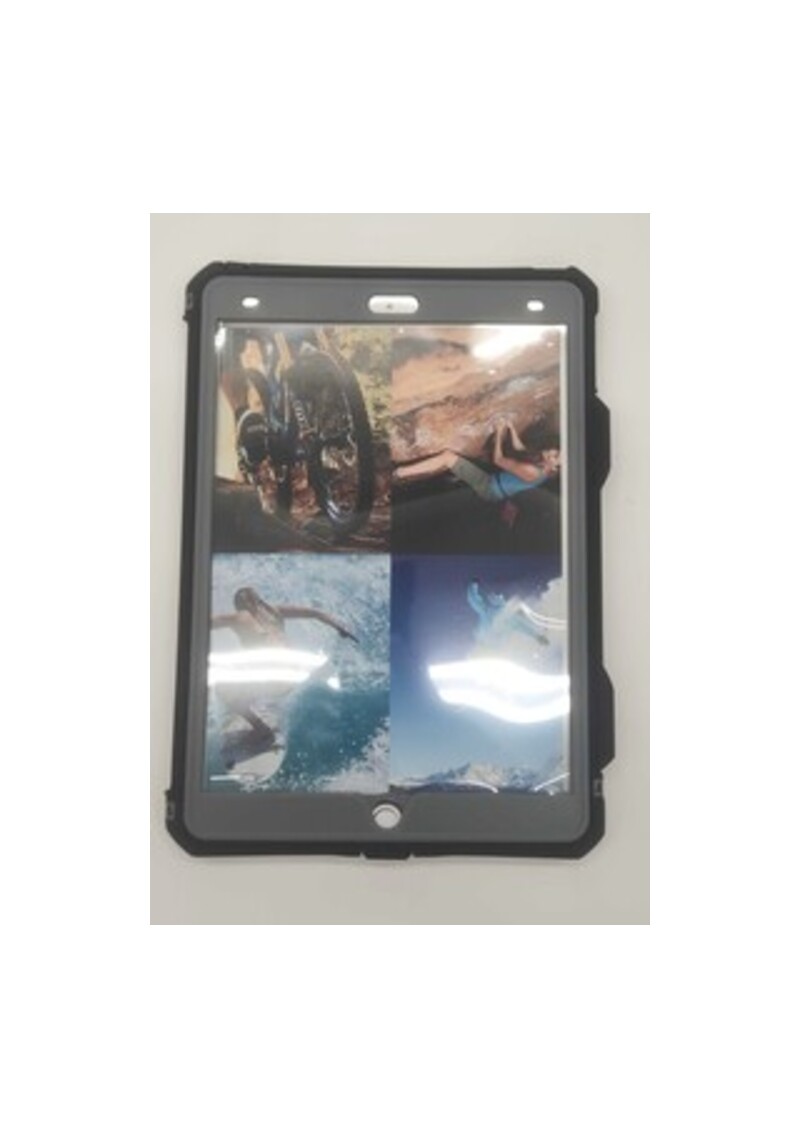 360 Full Cover Waterproof Case With Stand For 11in Ipad Pro 2nd-4th Gen Tablets - Black