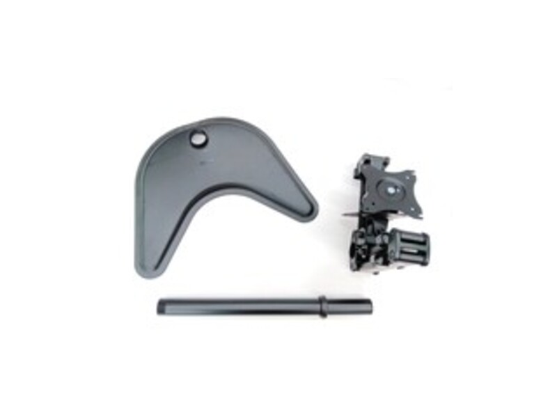 Inland 05308 Proht Dual Flatscreen Monitor Full Motion Desk Mount Stand For 13in-27in Monitors - Black