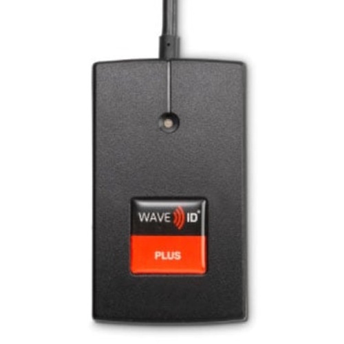 rf IDEAS KT-805W1BKU-IP67 WAVE ID Plus V2 keystroke surface Mount - Black - Proximity / Contactless Reader - USB interface - IP67 waterproof