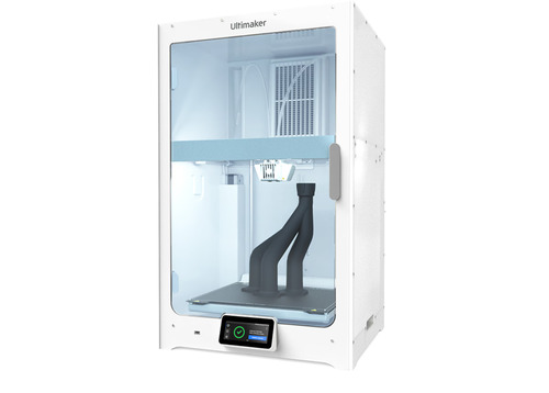 Ultimaker 234152 S7 3D Fused Disposition Modeling 3D Printer - White - Integrated Air Manager - 4.7 Inches - Color Touchscreen Display - US