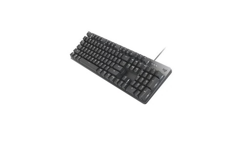 Logitech 920-009862 Mechanical Illuminated Keyboard - USB - Adjustable Height - TTC Brown - Windows - Graphite