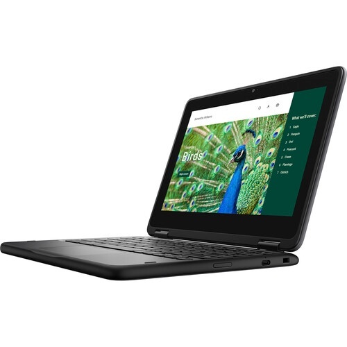 Dell J9HDD 3120 Multi-Touch 2-in-1 Chromebook - Intel N100 - 4 GB LPDDR5 - 64 GB Integrated eMMC SSD - Wi-Fi 6 - 11.6 Inches - Touchscreen - Chrome O