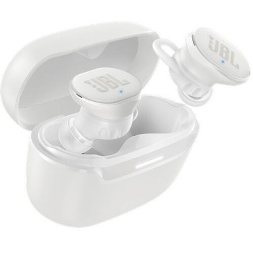 JBL JBLENDURACE2WHTAM Endurance Race 2 True Wireless Noise-Canceling Earbuds - Built-in Mic - Bluetooth - IP68 - White