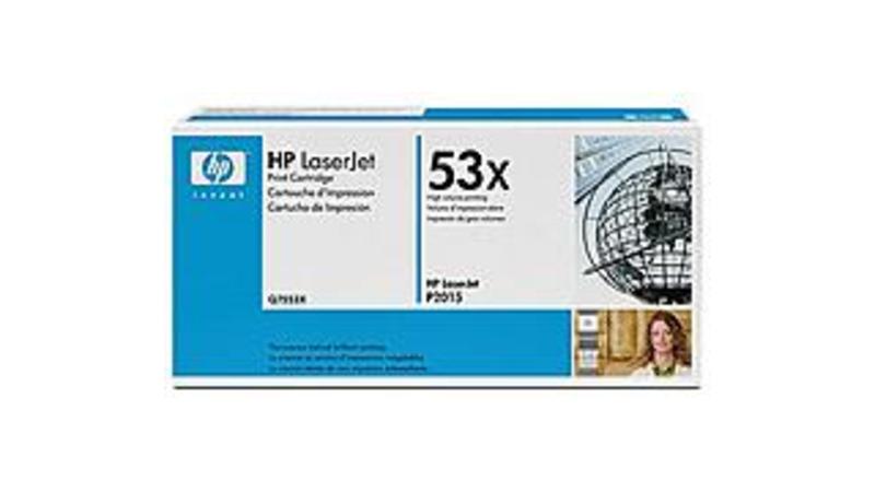 HP LaserJet Q7553X Black Print Cartridge with Smart Printing Technology