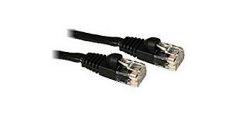 Cables To Go 15202 10 Feet Cat5e (Category 5e) Snagless Patch Cable, Black