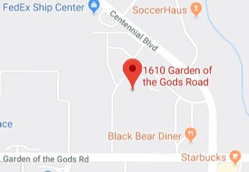 Google map showing address of techforless store